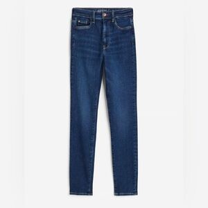 H&M Women's Blue High Rise Skinny Jeans